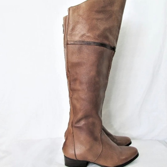 Steve Madden KOMA over the knee leather boots 7 - Picture 4 of 9